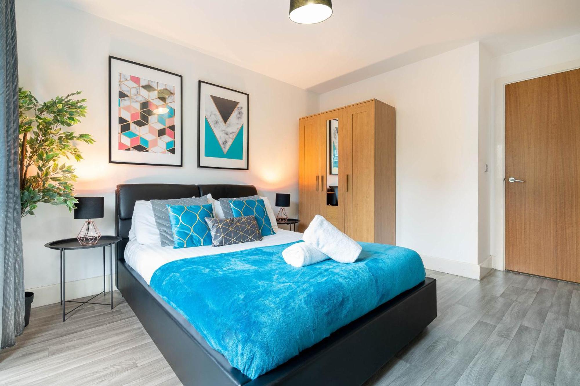 City Centre Apartment - Balcony - Netflix - Park Facing 38Akw برمنغهام المظهر الخارجي الصورة